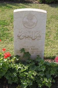 Ismailia War Memorial Cemetery - Ghulam Hasan, 